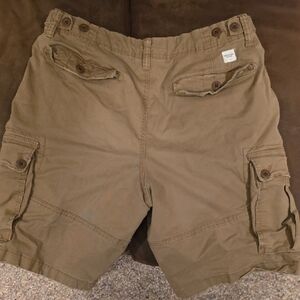 Men's Tan Cargo Shorts